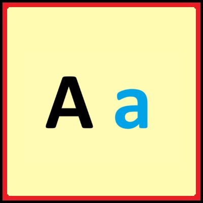A a